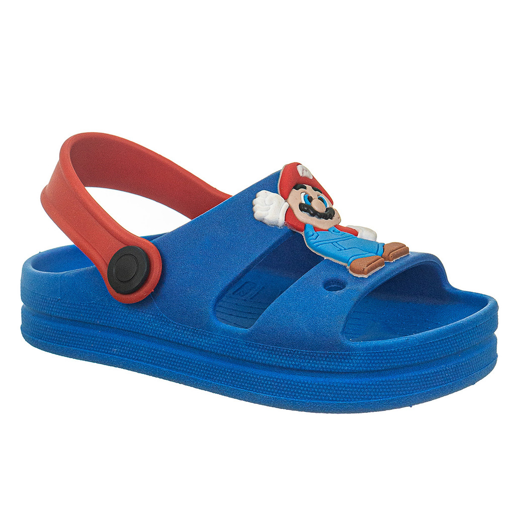 Sandalia Infantil Menino Papete Leve Confortavel Moda Masculina Criança Antiderrapante Personagem Dia a Dia