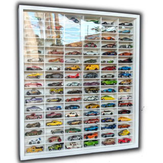 Expositor 102 Nichos - Carrinhos escala 1:64 COD09-1 em Oferta na Shopee