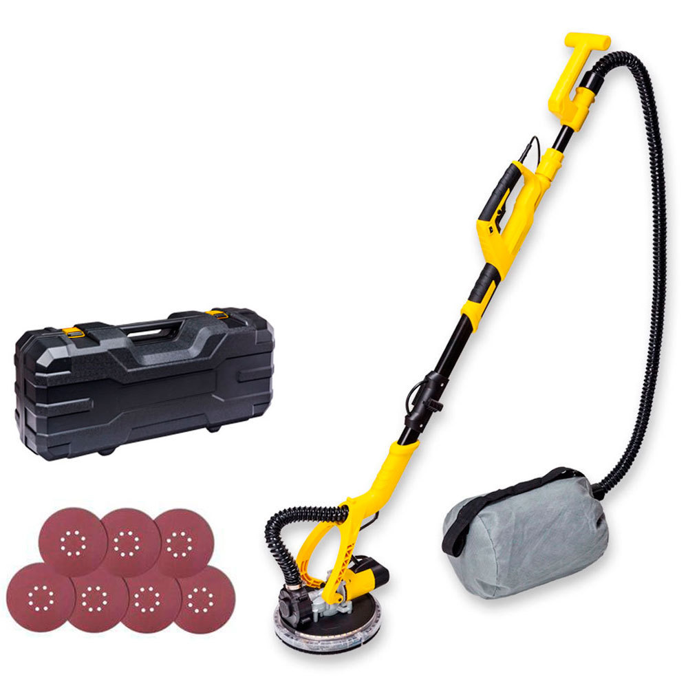 Lixadeira de parede e teto c/ luz led 225 mm 750W WBR em Oferta na Shopee