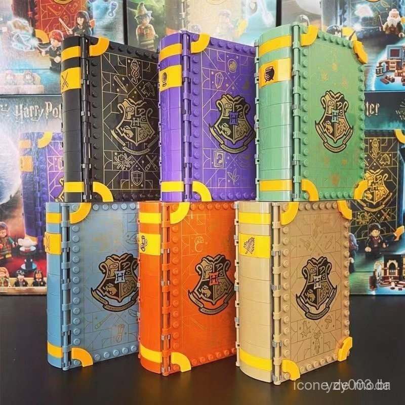 Blocos de Montar Lego Harry Potter Momento Sala de Aula de Hogwarts Livros Minifiguras Brinquedos Educativos Populares