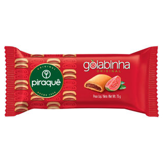 Biscoito Piraquê Recheio Goiabinha 75g em Oferta na Shopee