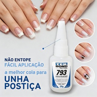 Cola Instantânea TekBond 793 Super Bonder 20g - Adesivo Multiuso para Artesanato, Unha Postiça Acrigel,Metal e Borracha em Oferta na Shopee