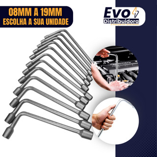 (NAO É KIT) Chave de Biela 8mm a 19mm Aço Resistente para Oficina e Uso Profissional Queima de Estoque em Oferta na Shopee