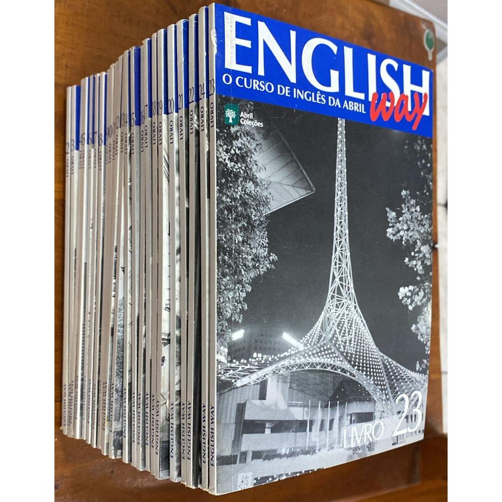 English Way - O Curso de Inglês da Abril - 24 Dvd''s autor Editora Abril