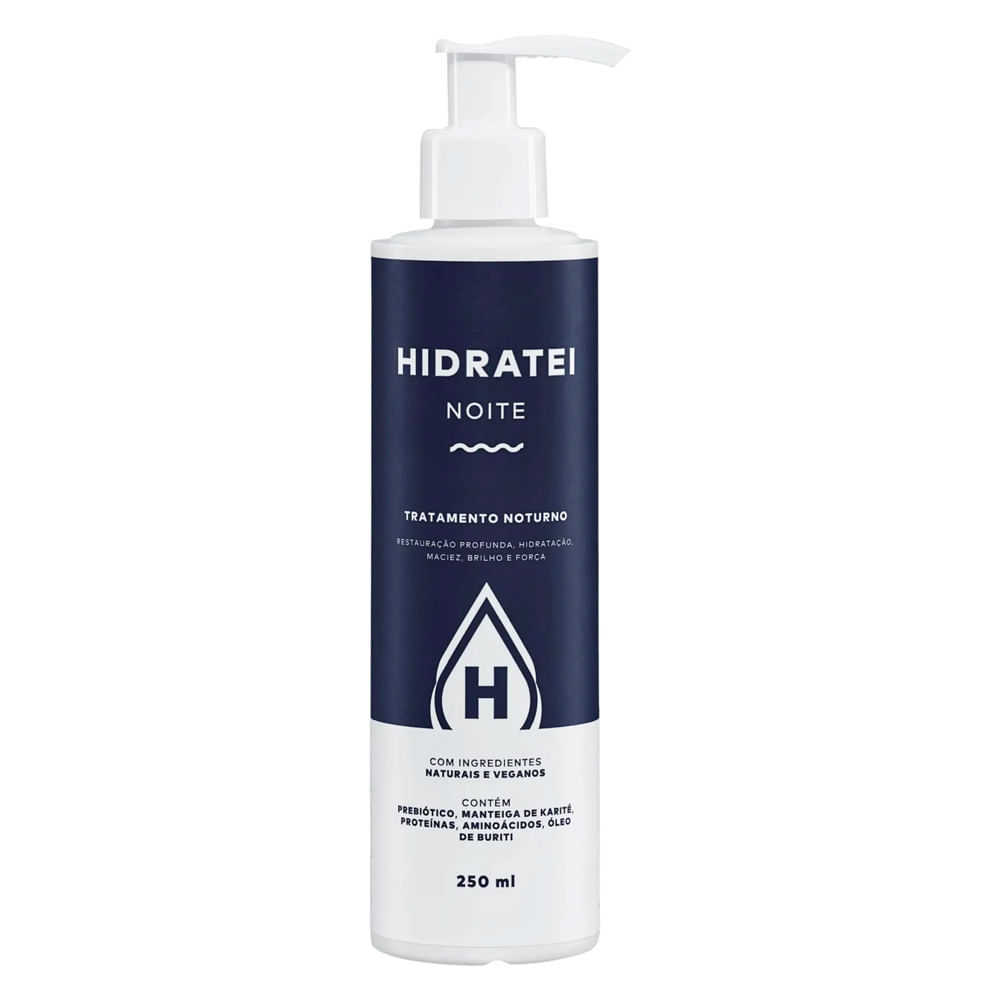 Hidratei Noite Tratamento Capilar Noturno 250ml em Oferta na Shopee
