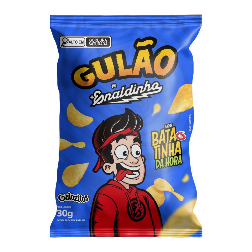 Gulão do Enaldinho Batatinha da Hora para Lanches 30g em Oferta na Shopee