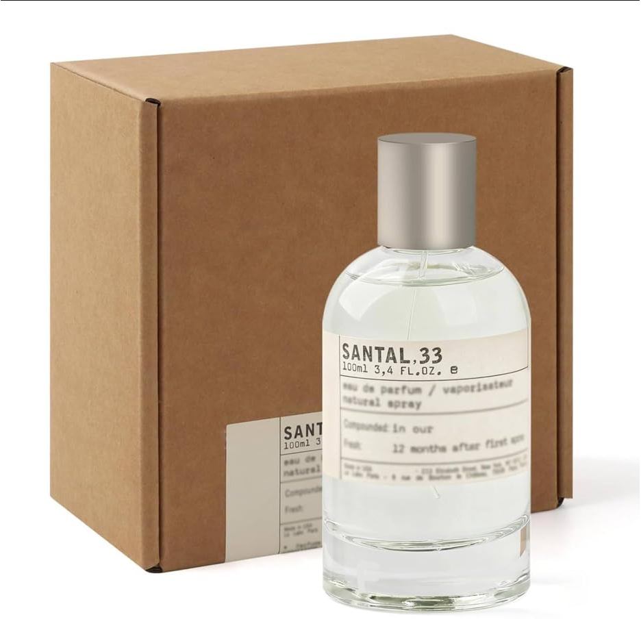 100ml Le Labo perfume No . 33 SANTAL Parfum Spray 3.4 Fl oz Unissex-Colônia De Sândalo 100ml De Longa Duração Para Homen