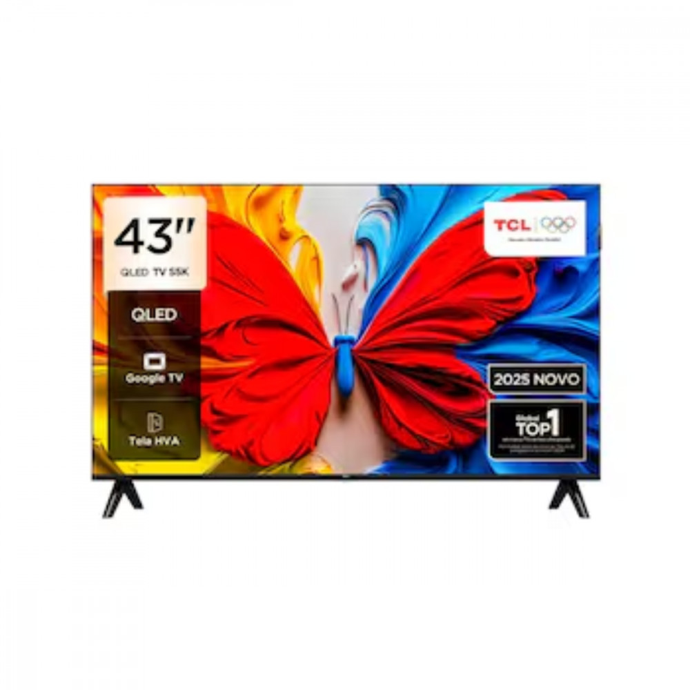 Imagem Smart TV 43 Polegadas 43S5K QLED Full HD Google TV Wi-Fi Semp TCL