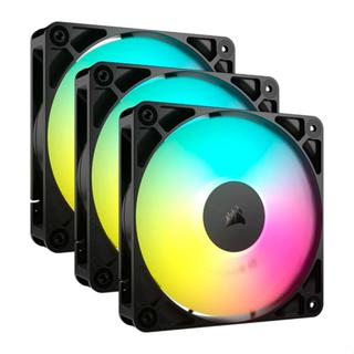 Kit Ventoinhas Corsair RS120, ARGB, 3x120mm, Preto, CO-9050181-WW em Oferta na Shopee