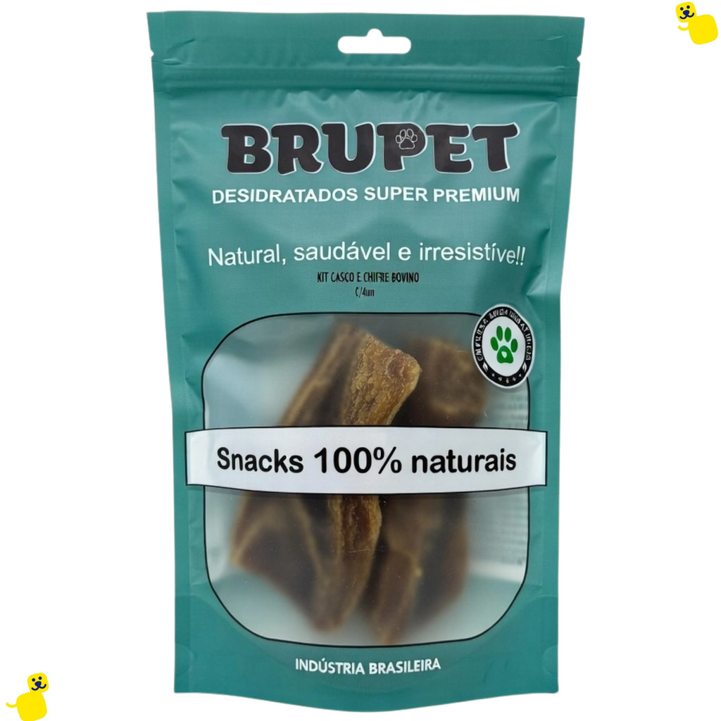 KIT Brupet Super Premium com 2 Cascos e 2 Chifres em Oferta na Shopee