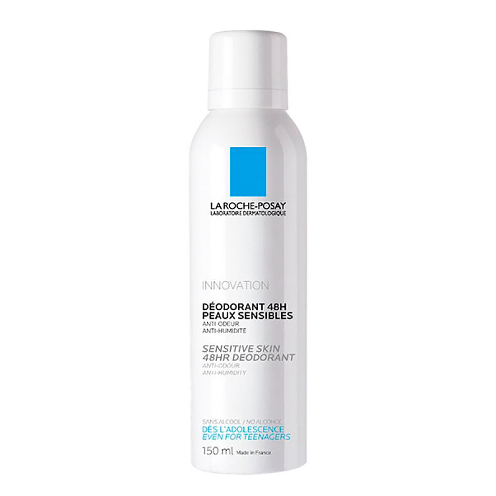 Desodorante La Roche Posay Peaux Sensibles Aerosol 48h 150ml em Oferta na Shopee
