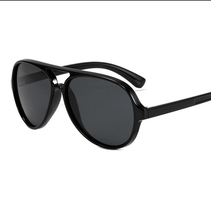 Óculos de Sol Polarizados Estilo Piloto para Homens e Mulheres, Óculos de Sol Retrô para Dirigir, Óculos de Sol Vintage 