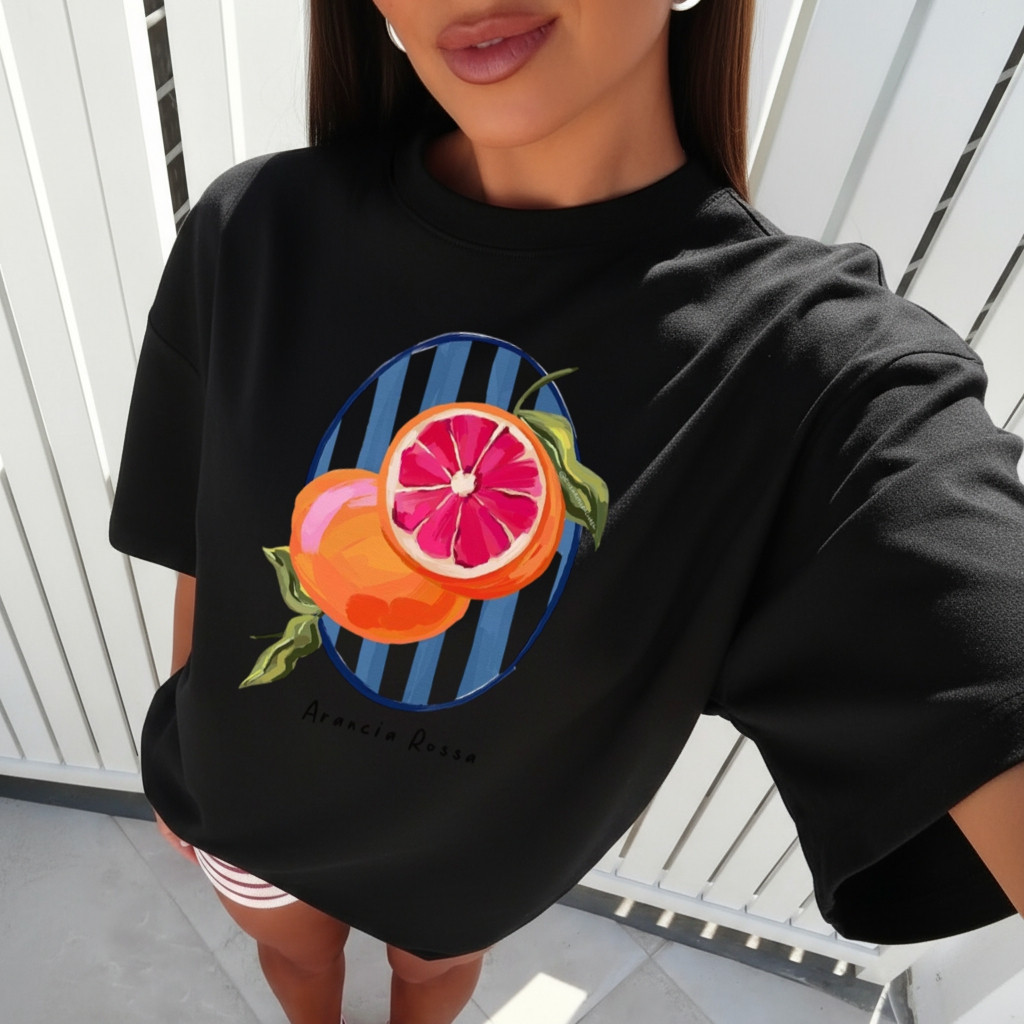 Camisa Feminina 100% Algodão Estampa Minimalista Estilosa Confortável