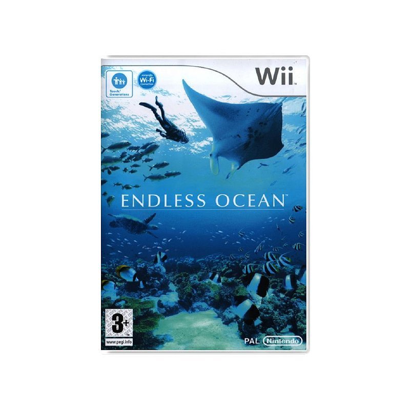 Jogo Endless Ocean - Wii - Usado - Original