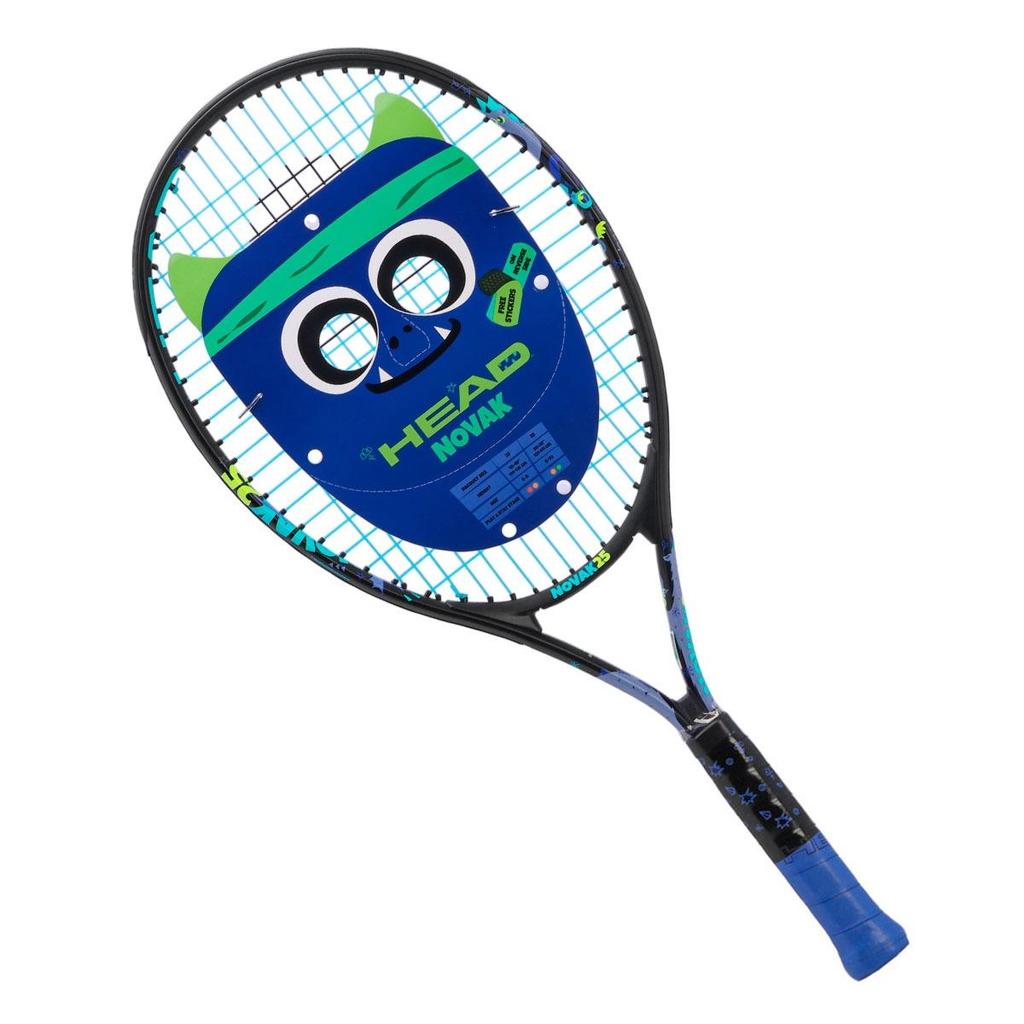 Raquete de Tênis Head Júnior Novak 25 Preta e Azul