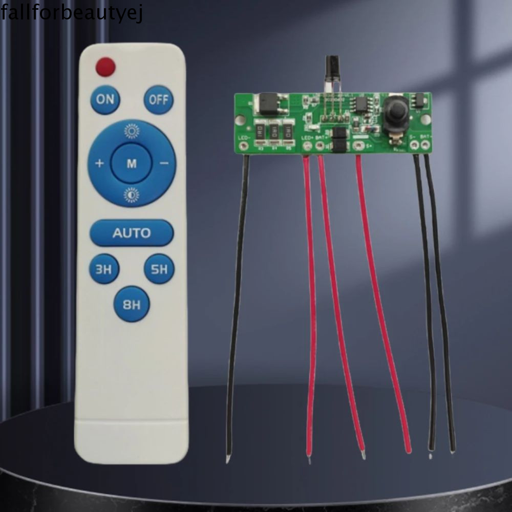 FALLFORBEAUTYEJ Luz De Rua Solar , Painel De Controle Do Módulo Controlador Remoto , Placa De Circuito