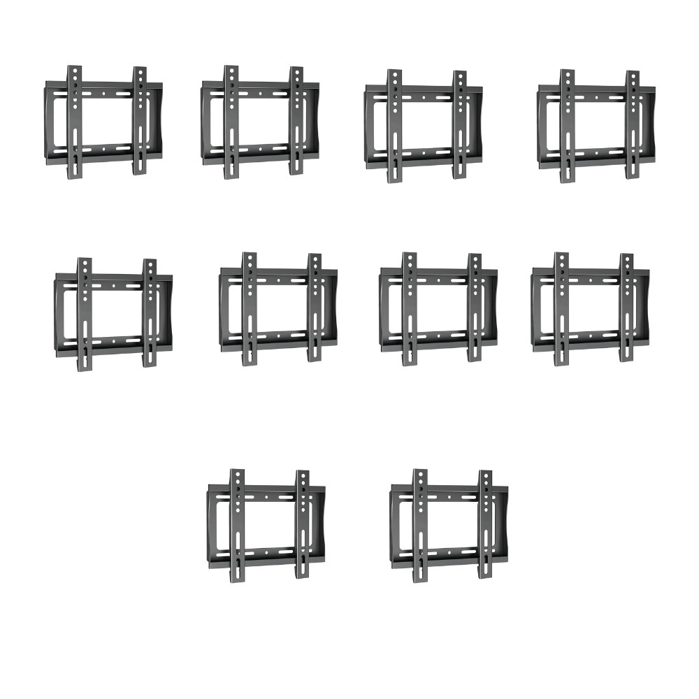 Kit 10 Suporte Tv Fixo Parede Universal Tvs 14 A 55 Polegada seguro qualidade alta