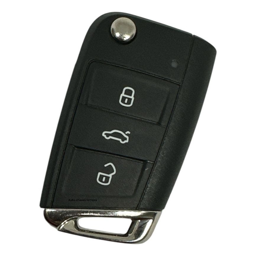 Chave Canivete Golf Mk7 Novo Jetta Tiguan Carcaca