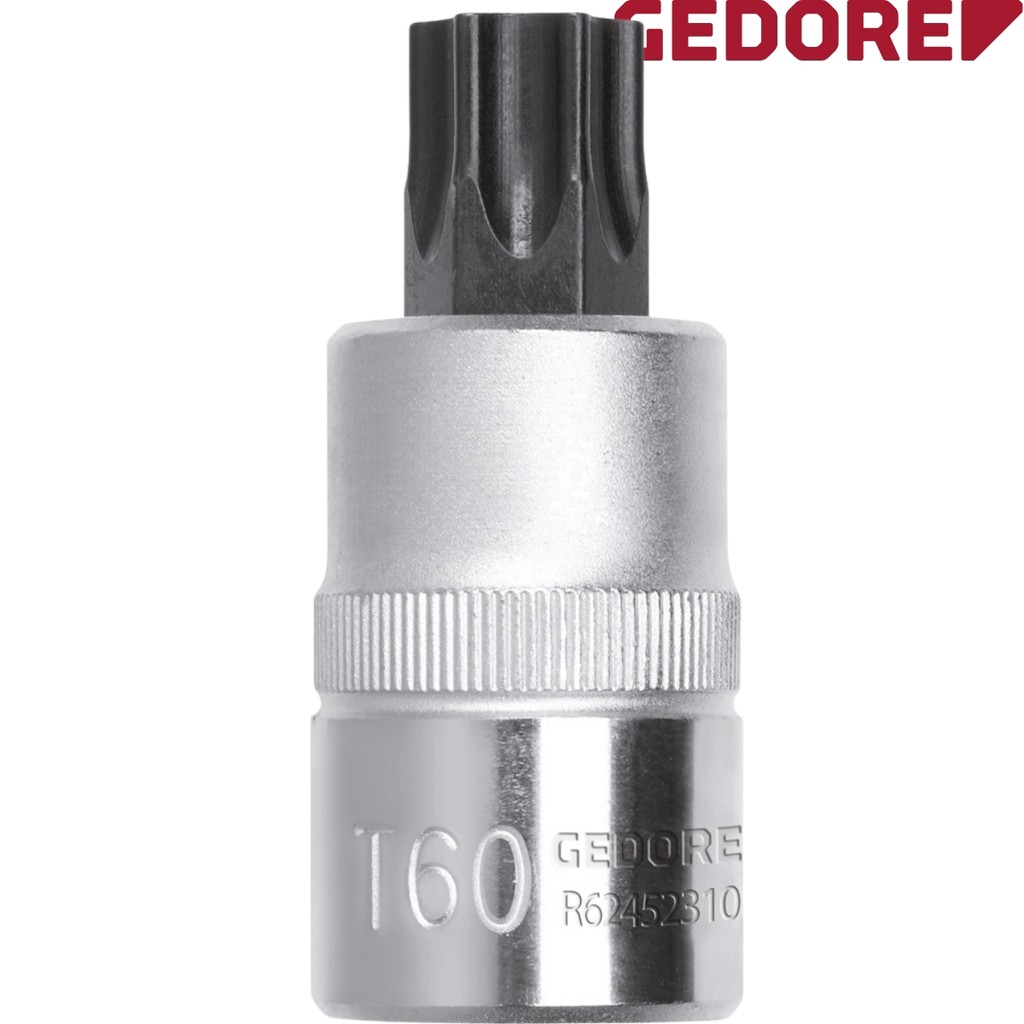 CHAVE SOQUETE 1/2 TORX MACHO T45 R62451910 GEDORE
