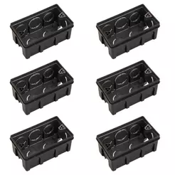 Kit Com 6 Caixas De Embutir Bet Plásticos 4x2 - CX42102