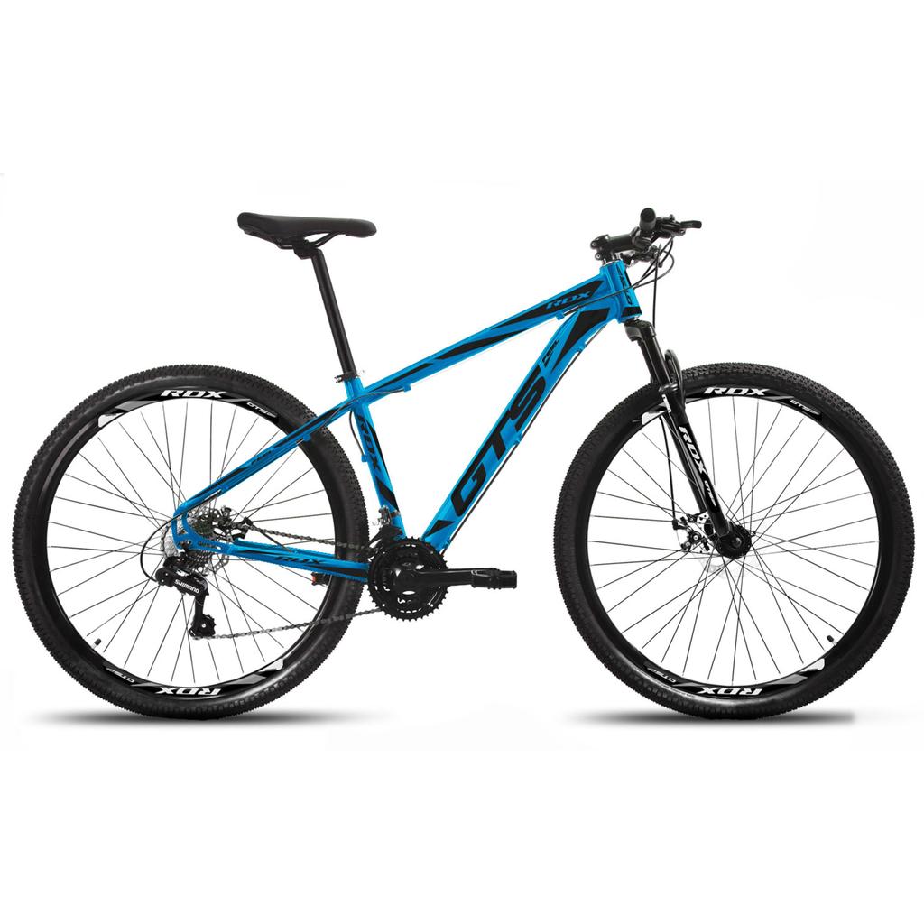 BICICLETA ARO 29 GTS FEEL RDX FREIO A DISCO 21 MARCHAS SHIMANO