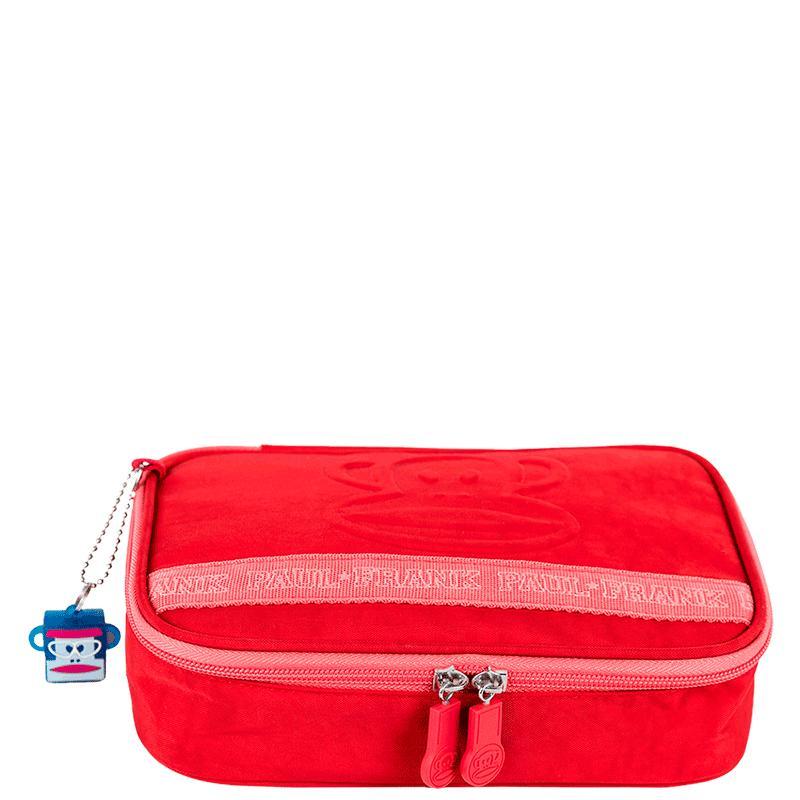 Estojo Box Especial Paul Frank Classics Vermelho - Cereja