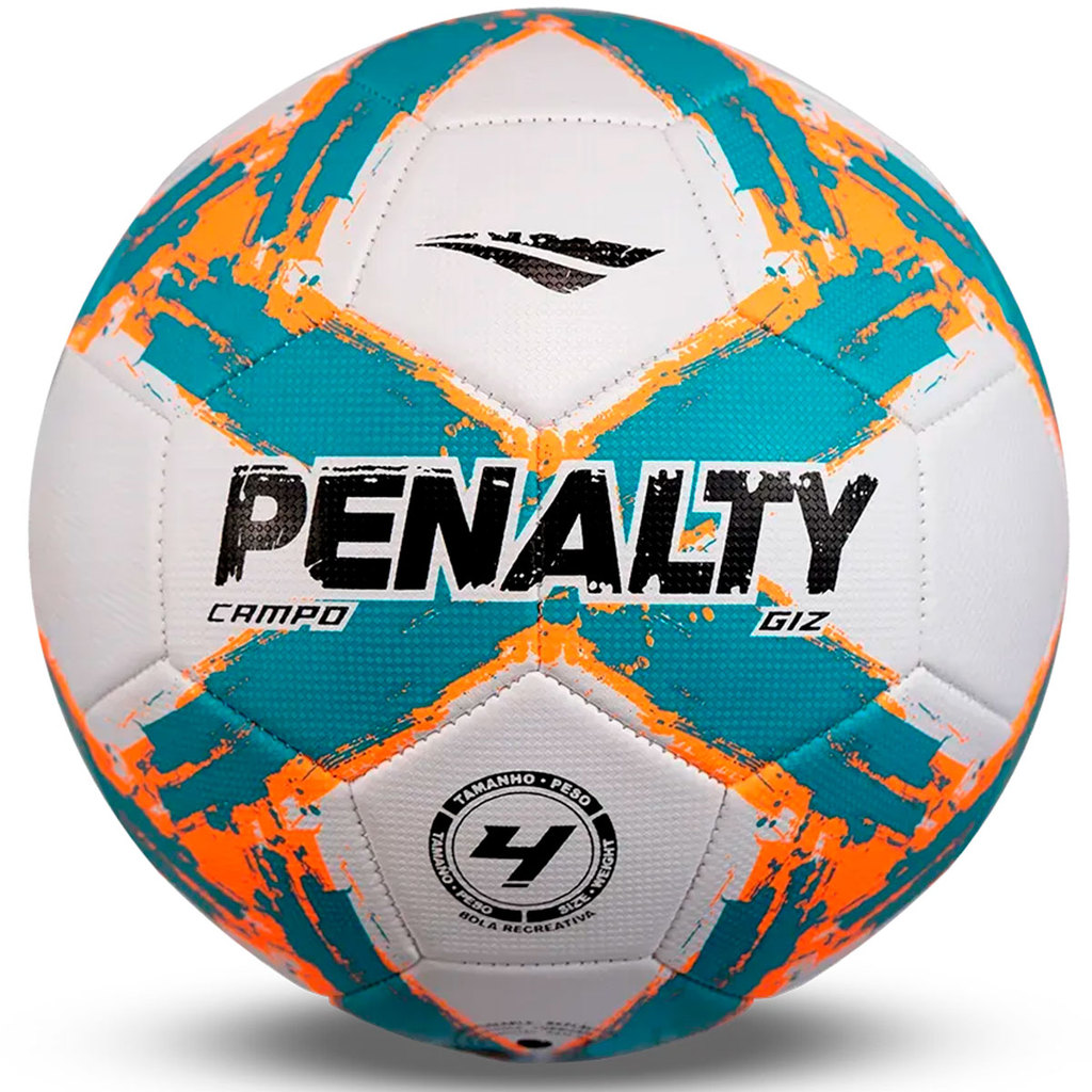 Bola de Futebol de Campo Penalty Giz N4 XXV Oficial Profissional Costurada Original Esporte Juvenil