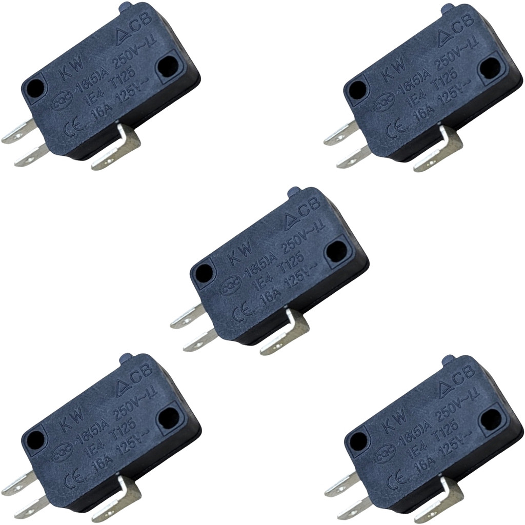 kit 5 Chave Interruptor Para Microondas Electrolux 16A ME41X em Oferta na Shopee