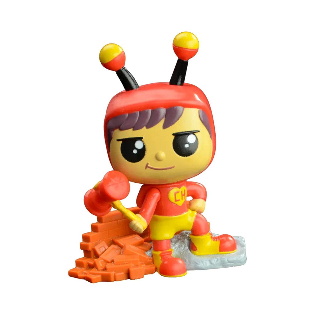 Boneco Chapolin Colorado Chaves Colecionável Fandom Box 10cm Decorativo Com Expositor