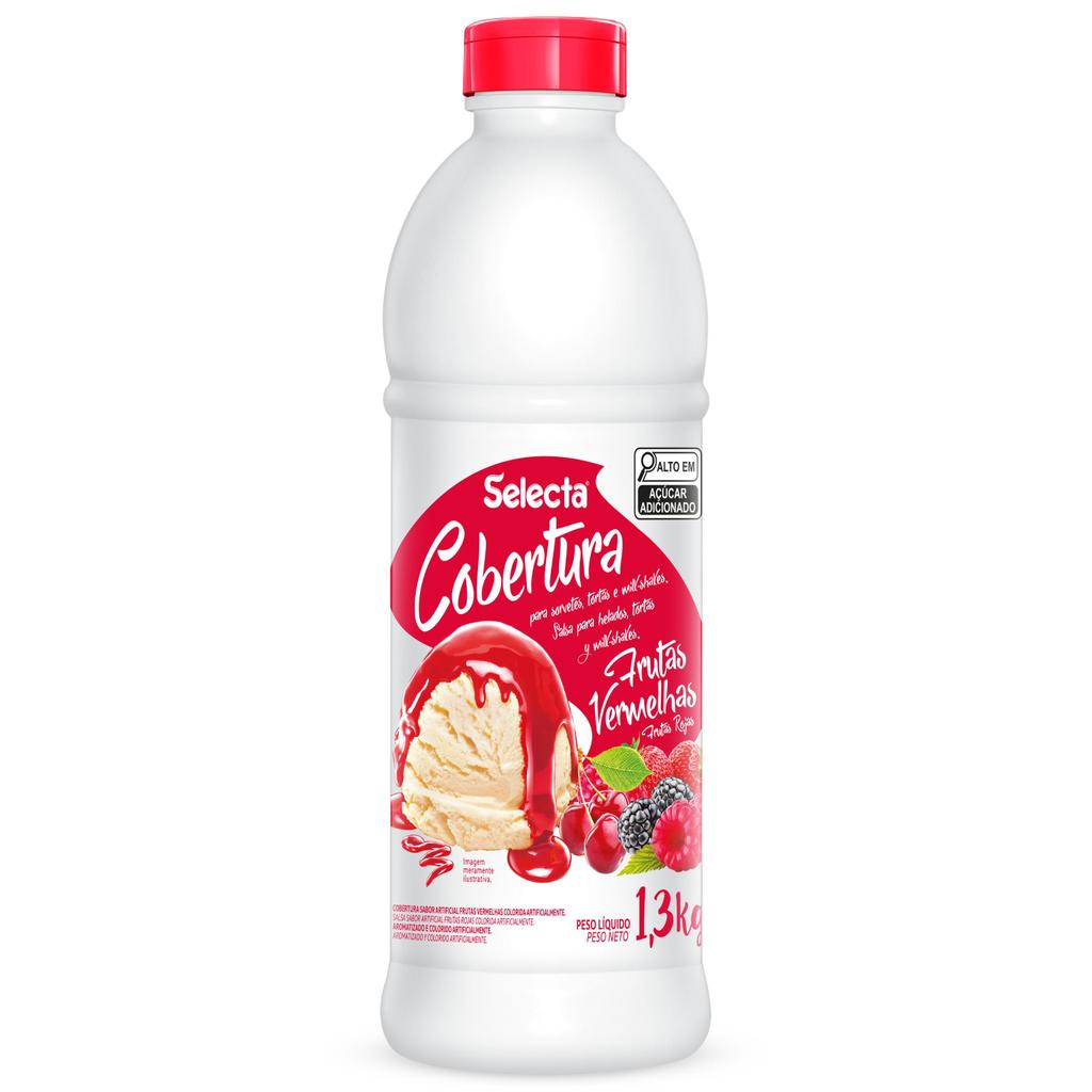 Cobertura Taca Selecta Frutas Vermelhas 1,3kg