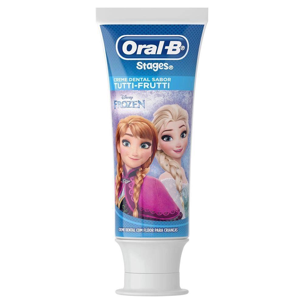 CREME DENTAL INFANTIL ORAL-B STAGES FROZEN/SPIDER MAN 100G