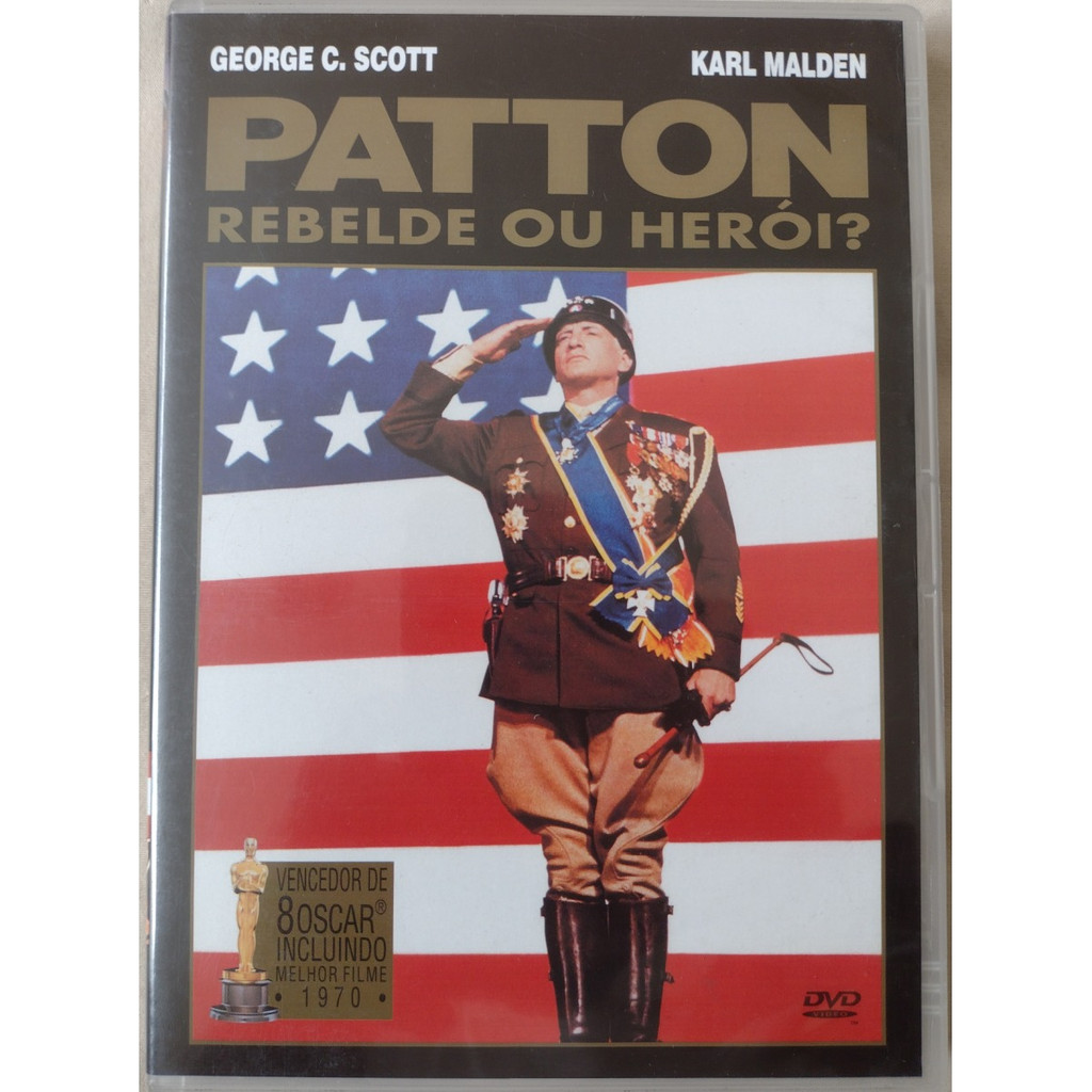 DVD Filme Duplo Patton - Rebelde Ou Herói - George C. Scott