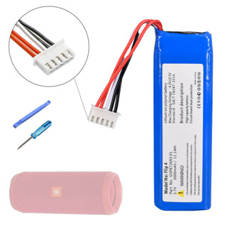Bat-eria Compatível FLIP 4 Modelo GSP872693 01 3.7V 3000mAh Caixa de Som Portatil em Oferta na Shopee