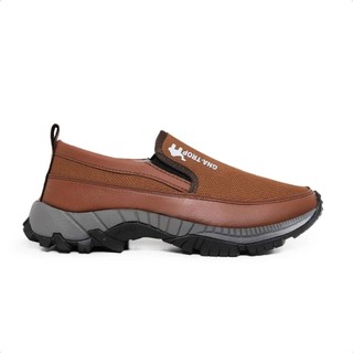 Tênis Masculino Casual Adventure Leve Confortável Solado Tratorado Dia a Dia Calce Fácil