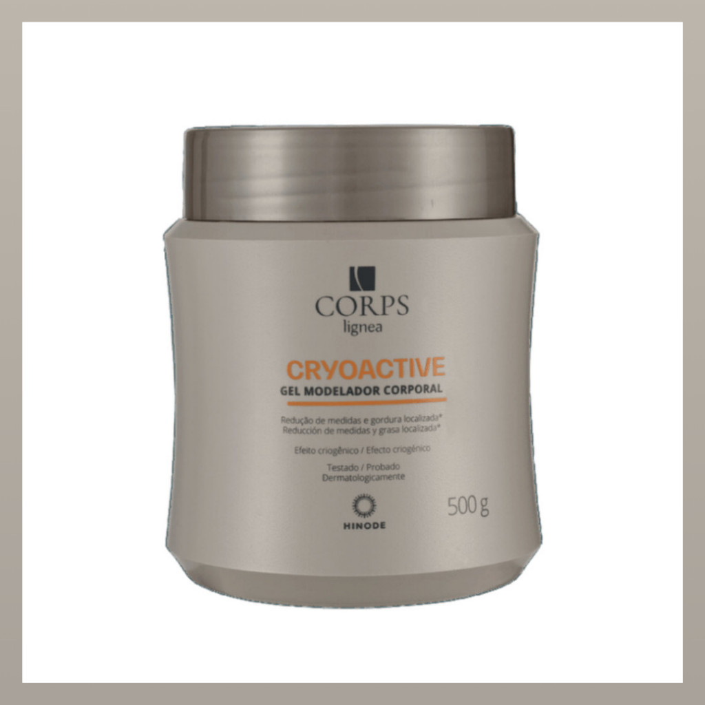 Gel Modelador Corporal Hinode Cryoactive Corps Lignea - 500g em Oferta na Shopee