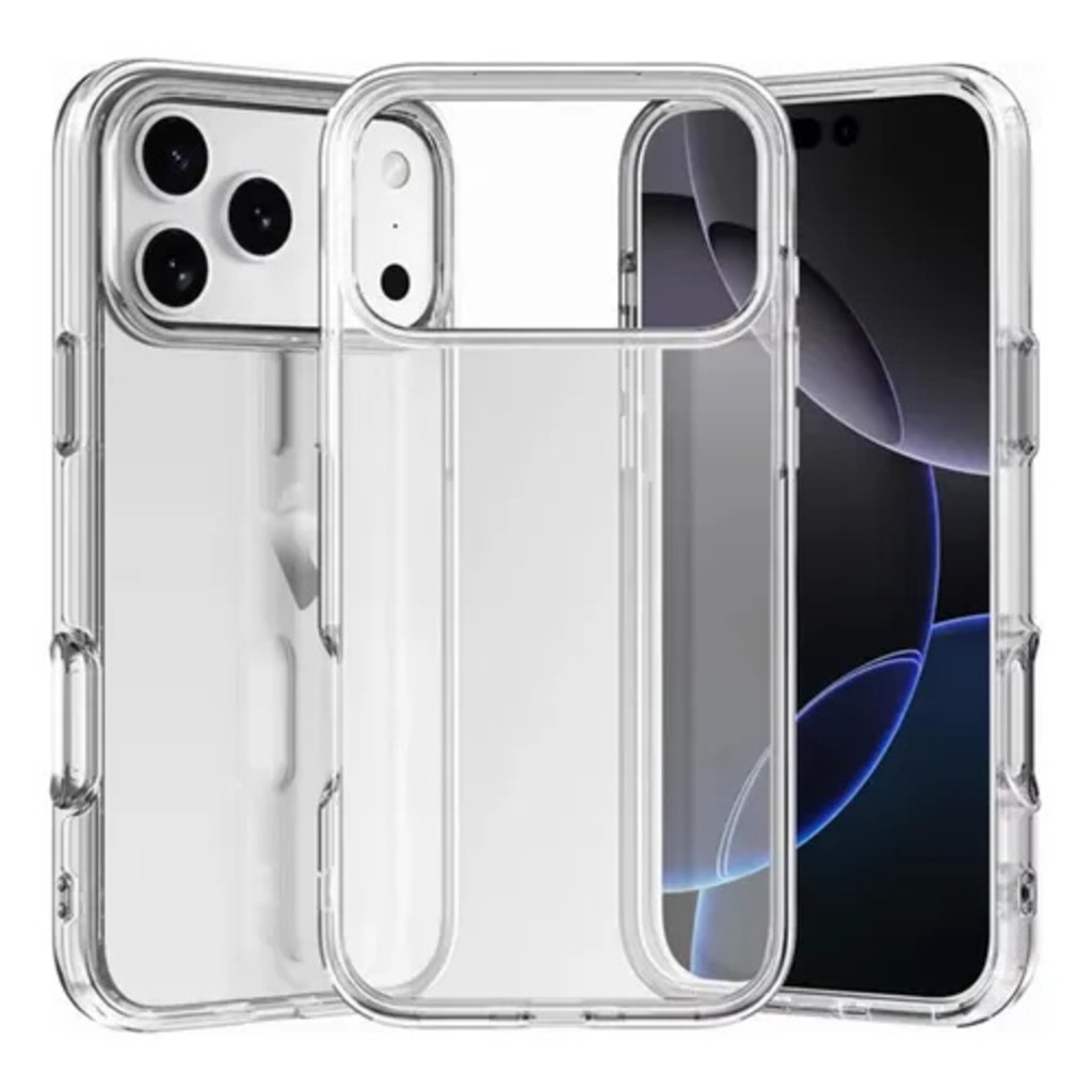 Capa Clear Space Premium Transparente Alta Proteção iPhone 7 8 SE X XR XS 11 12