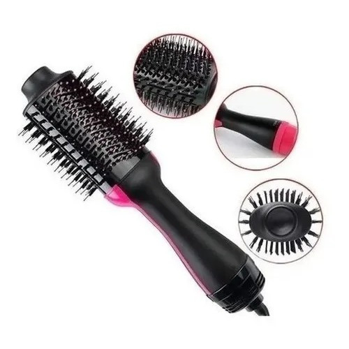 Escova Secadora Alisadora Elétrica Quente Cabelo 3 Em 1 Hair Styler 1000w 110v DKL