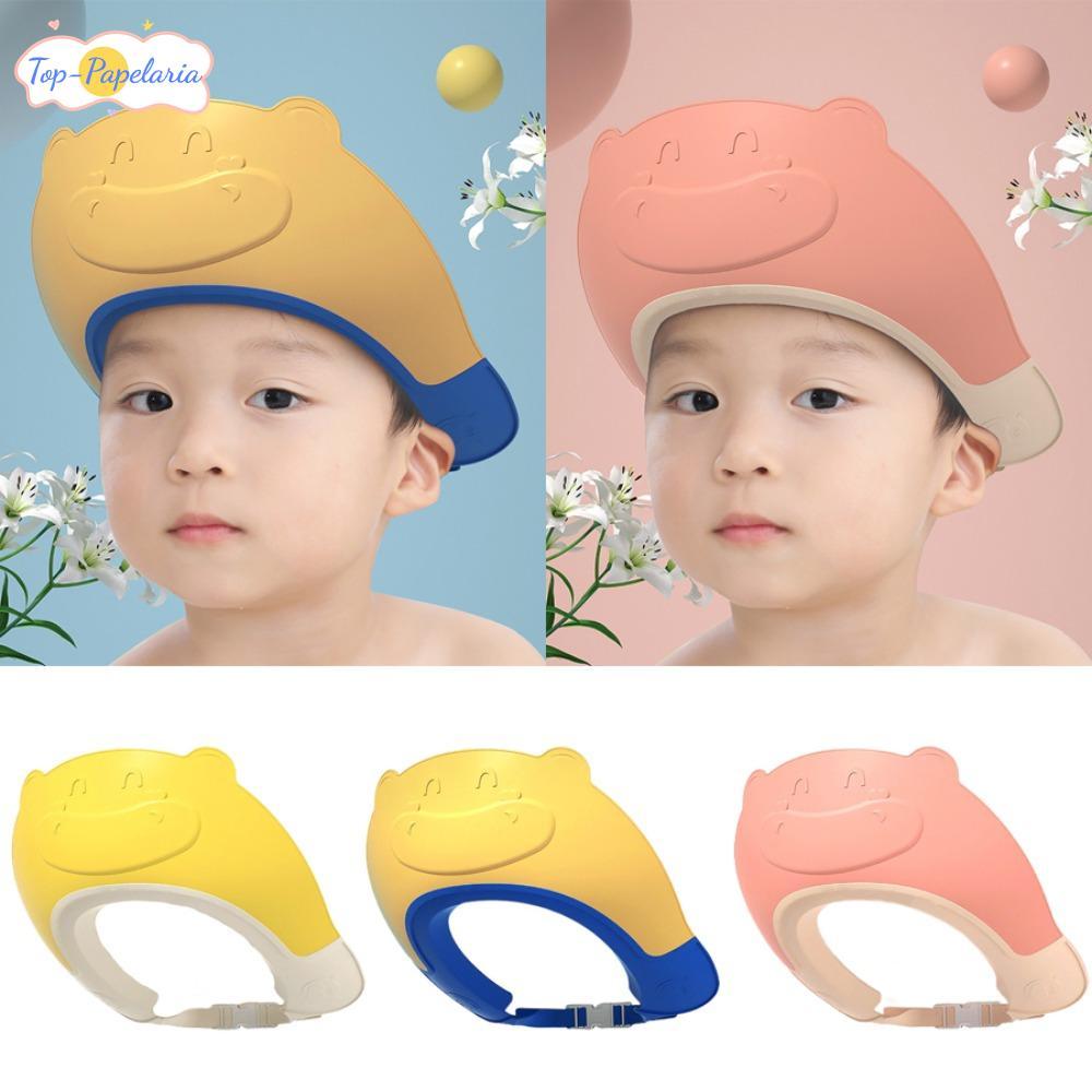 Touca De Banho Perfumada Para Bebês , Artefato De Shampoo , Protetor De Cabelo , Chapéu De Lavagem Proteção Os Ouvidos ,
