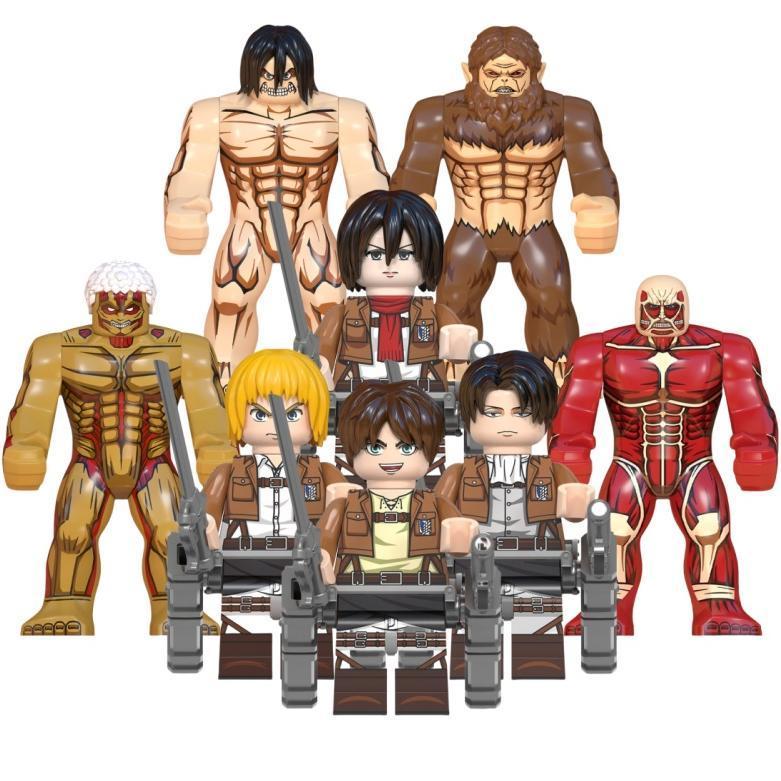 WM6148 WM2443-WM2450 Action Figure Brinquedos De Coleção De Blocos De Construção Para Crianças