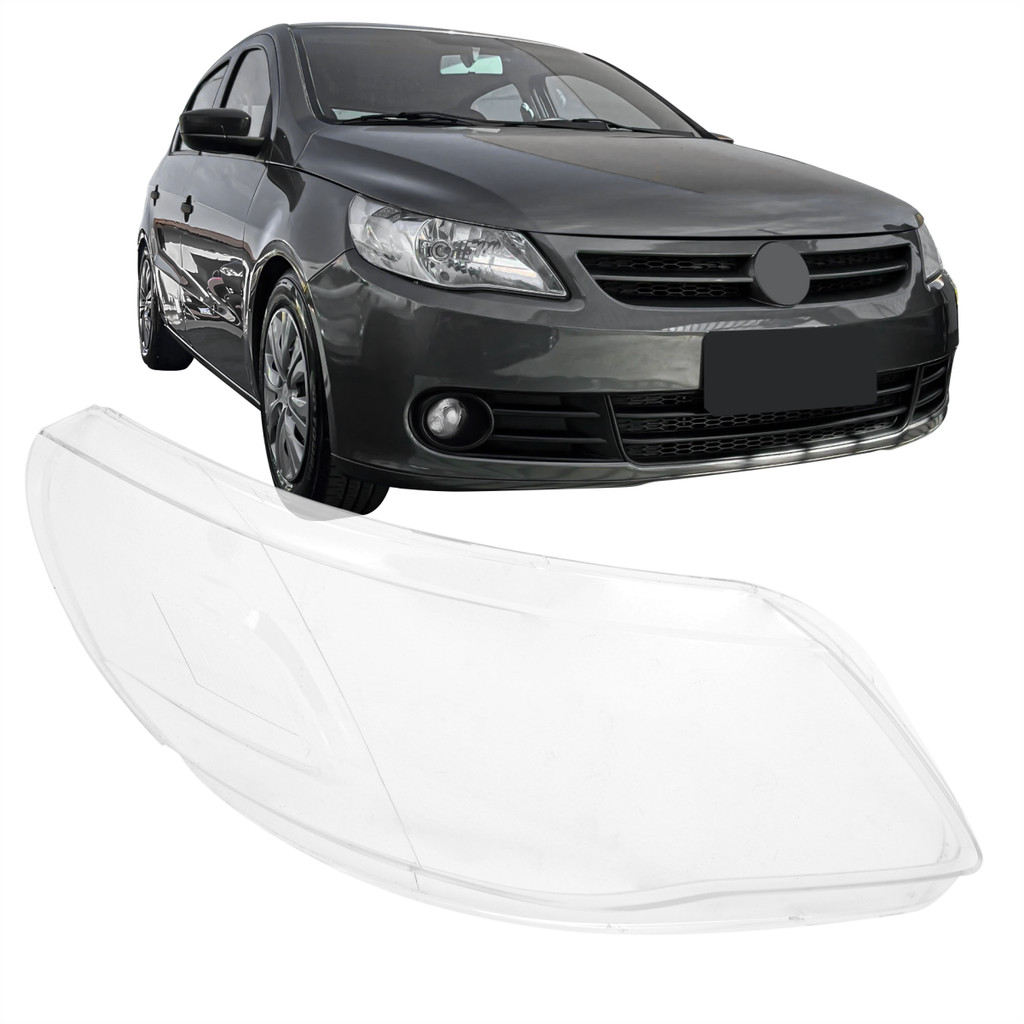 Lente Farol Dianteiro VW Gol Voyage G5 2009 2010 2011 2012 Lado Passageiro em Oferta na Shopee