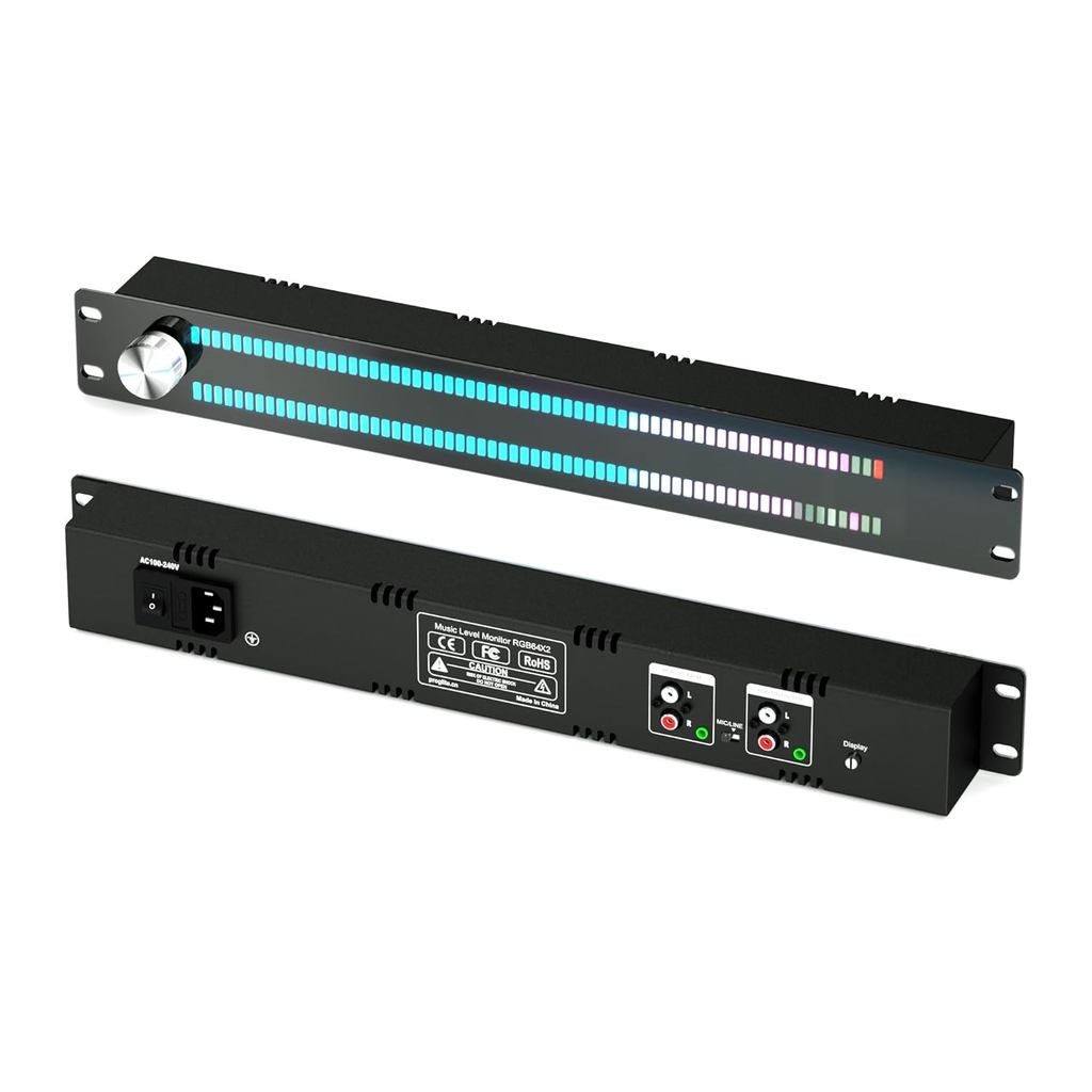 Analisador Genérico de Espectro de Áudio , Medidor Vu de 1.5u , LED de Exibição Música Doméstico , Luz Indicadora de Nív