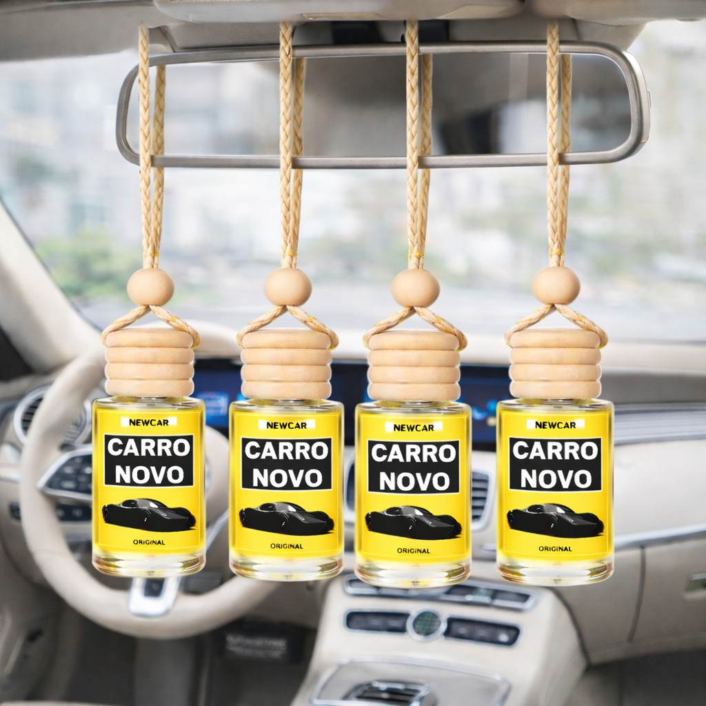 CHEIRINHO  CARRO NOVO PINGENTES ( VIDRO ) AROMINHA AUTOMOTIVO AROMATIZANTES NEWCAR