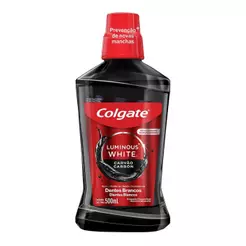 Enxaguante Bucal Colgate Luminous White Carvão 500ml