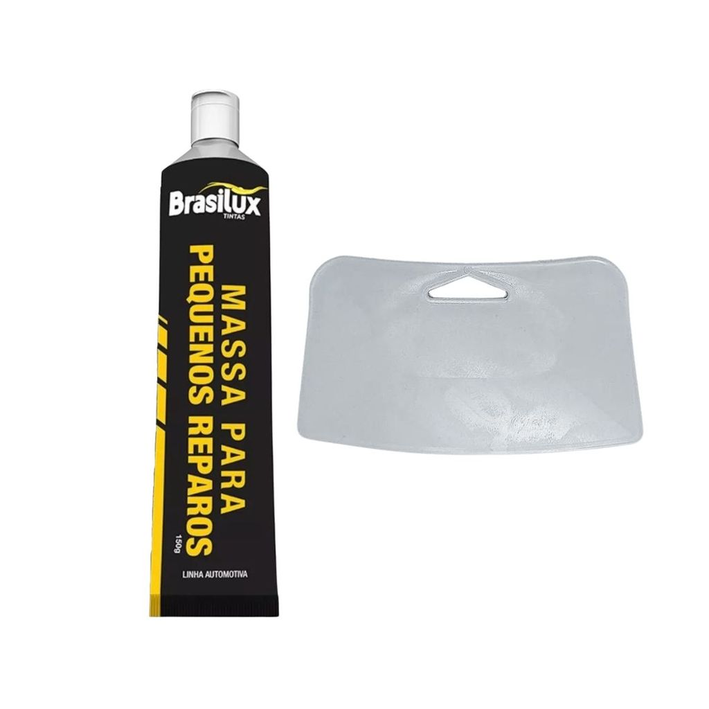 Massa para Pequenos Reparos Automotiva 150g Pronta Uso + Espatula em Oferta na Shopee