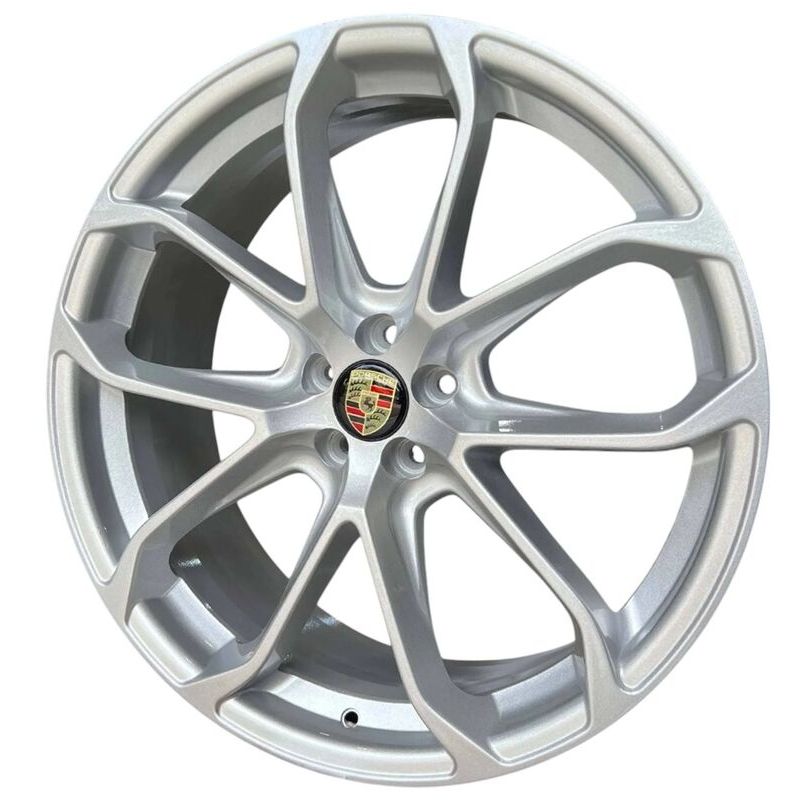 Kit 4 Rodas Aro 18x8 PORSCHE GTS 5X113 Prata em Oferta na Shopee