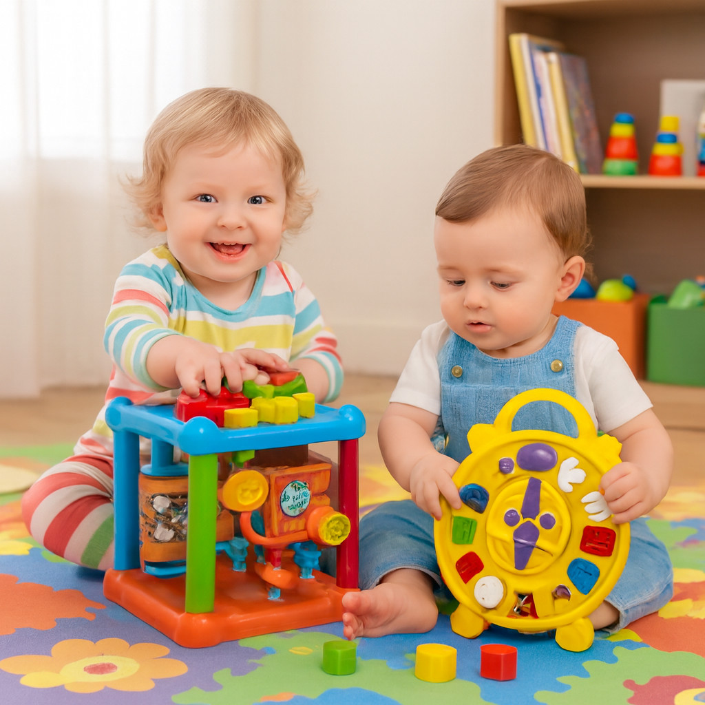 Brinquedo Bloco Interativo Educativo Letras e Peças Interativas e Relógio De Montar Geométrico em Oferta na Shopee