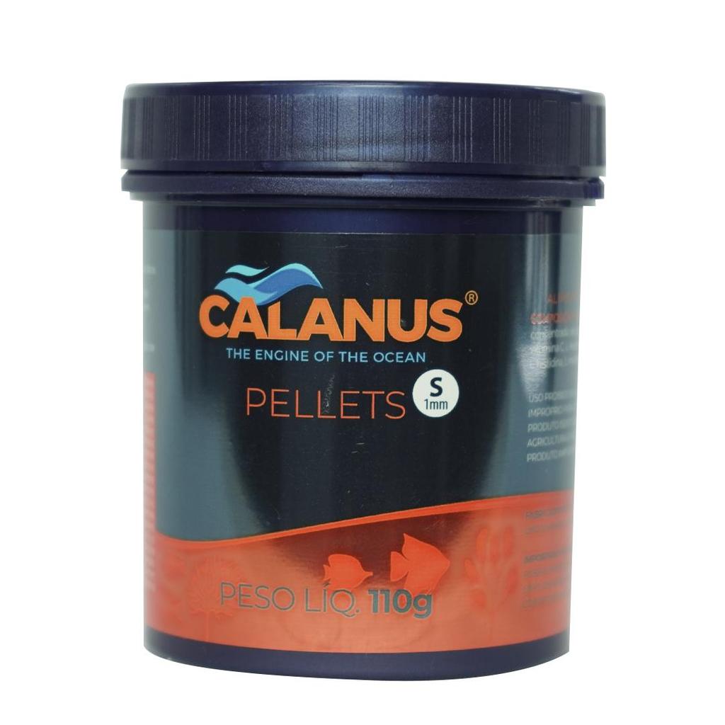ALIMENTO BCUK CALANUS PELLETS  S 110G (GRAO 1MM)