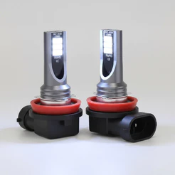 Lâmpada Led Hb3, Automotiva, Super Branco 6500k Bivolt, Par Hb3 Branco Branco-frio