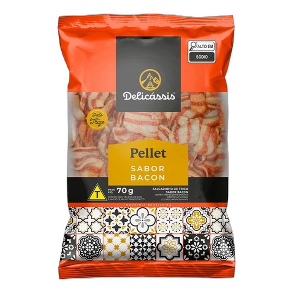 Kit 8 Pellet Bacon Delicássis 70g