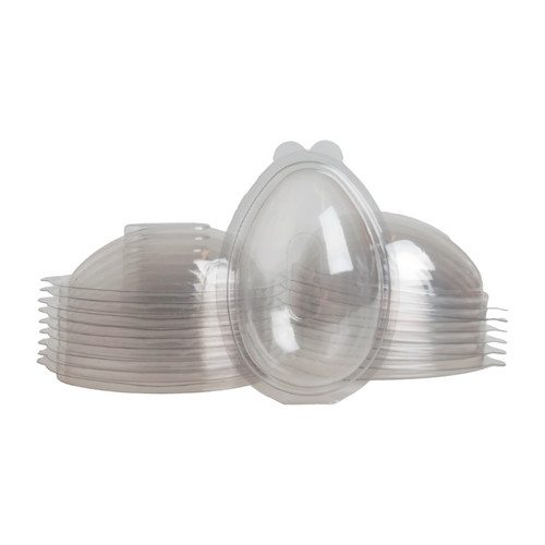 Embalagem Blister Ovo Páscoa 100g Transparente 10 Unidades em Oferta na Shopee